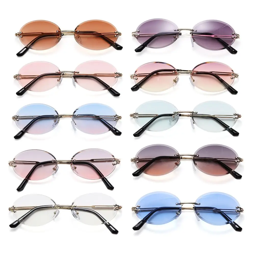 м Frameless Tinted Eyewear  ̾Ƹ Ŀ   Ƽ ۶ Ÿ ۶