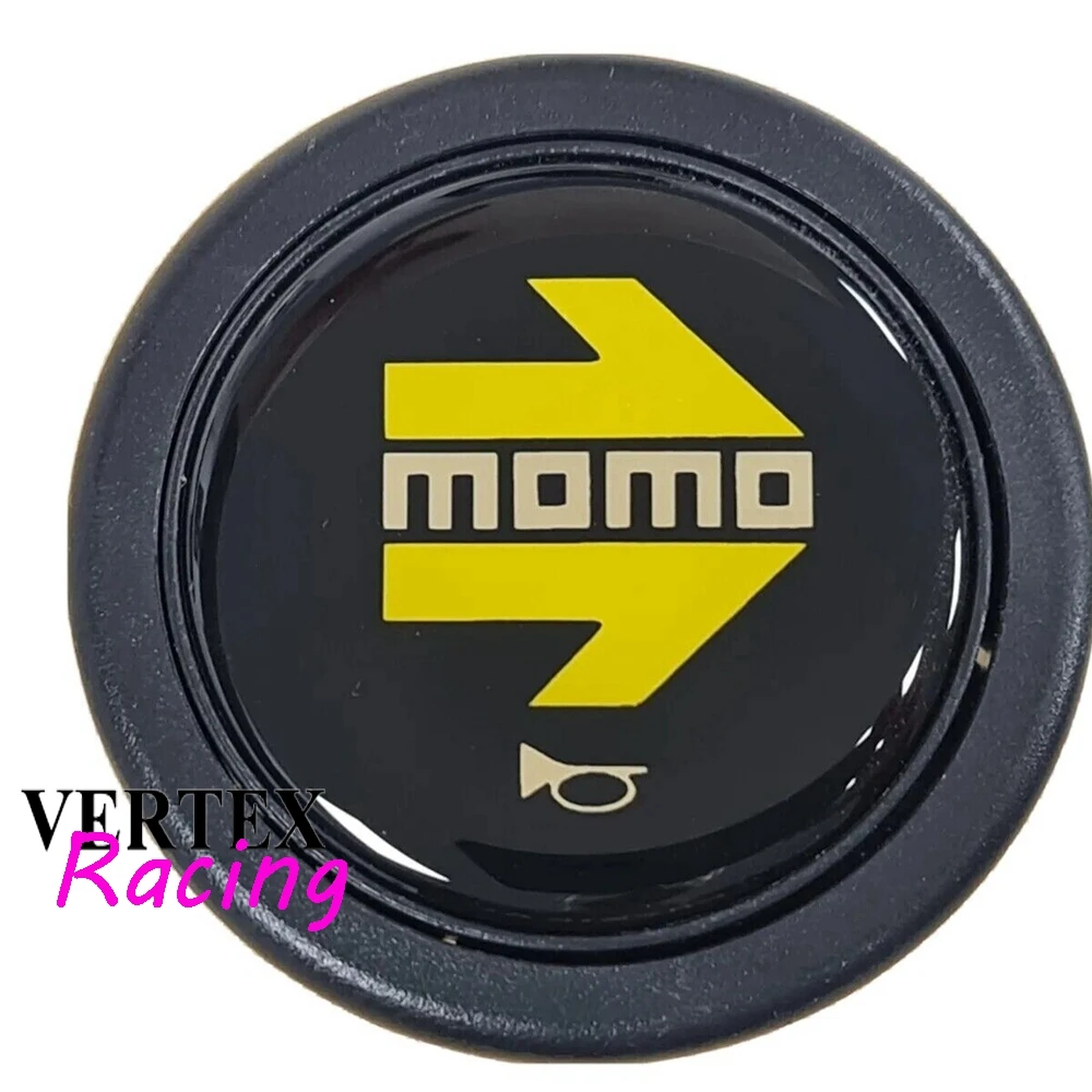 

Universal Racing MOMO STEERING WHEEL Horn Button Drift Rally JDM Steering Wheel Volantes Horn Button For Toyota Honda BMW