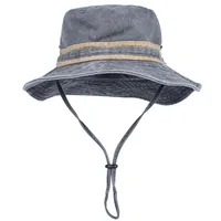 Summer Bucket Hat Panama Bob Man 2025 Outdoor Women's Fisherman Hat Waterproof Foldable Beach Sun Visor Cap Fishishing hats 1