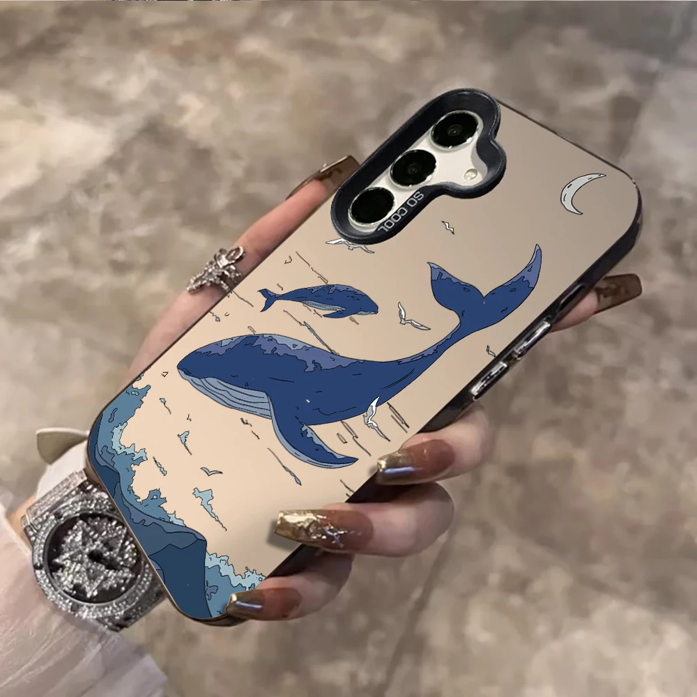 Ocean Waves Design Hard Phone Case