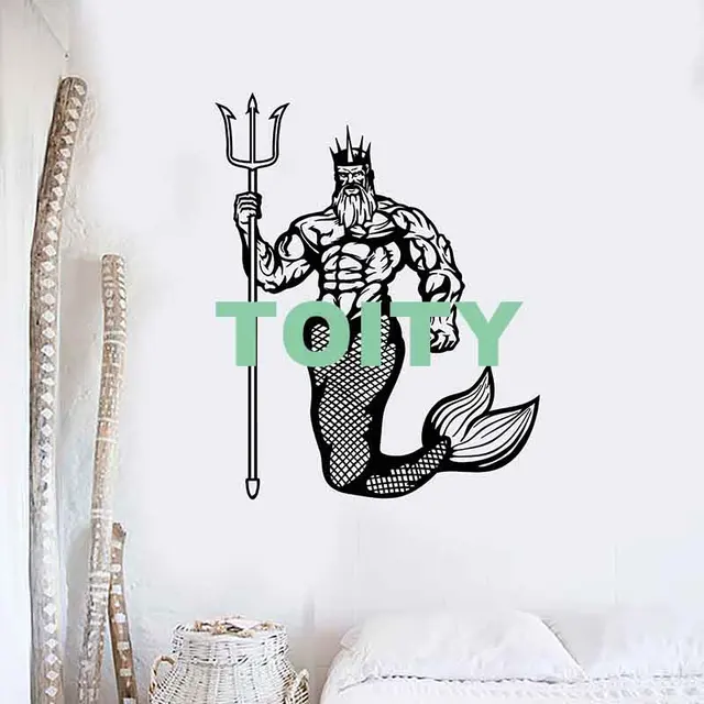 Caduceus Symbol Wall Sticker Decal Transfer Greek Hermes Mythology