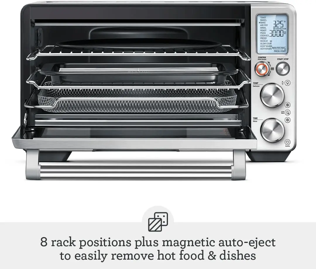 the Joule Oven Air Fryer Pro, Smart Oven, Small Electric Countertop Oven, Air Fryer Toaster Oven Combo, BOV950BSS 5