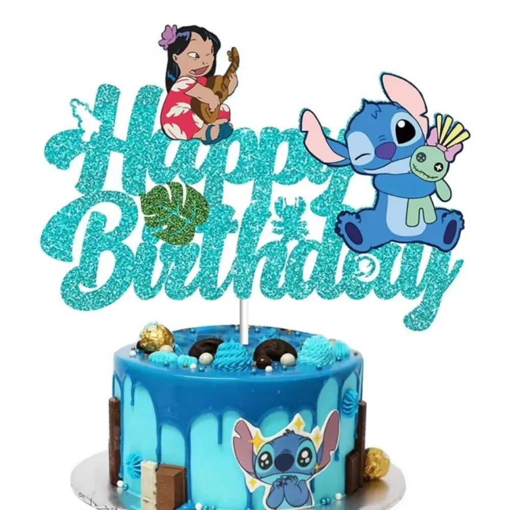 Lilo & Stitch Taart Toppers - Set van 1/25 stuks