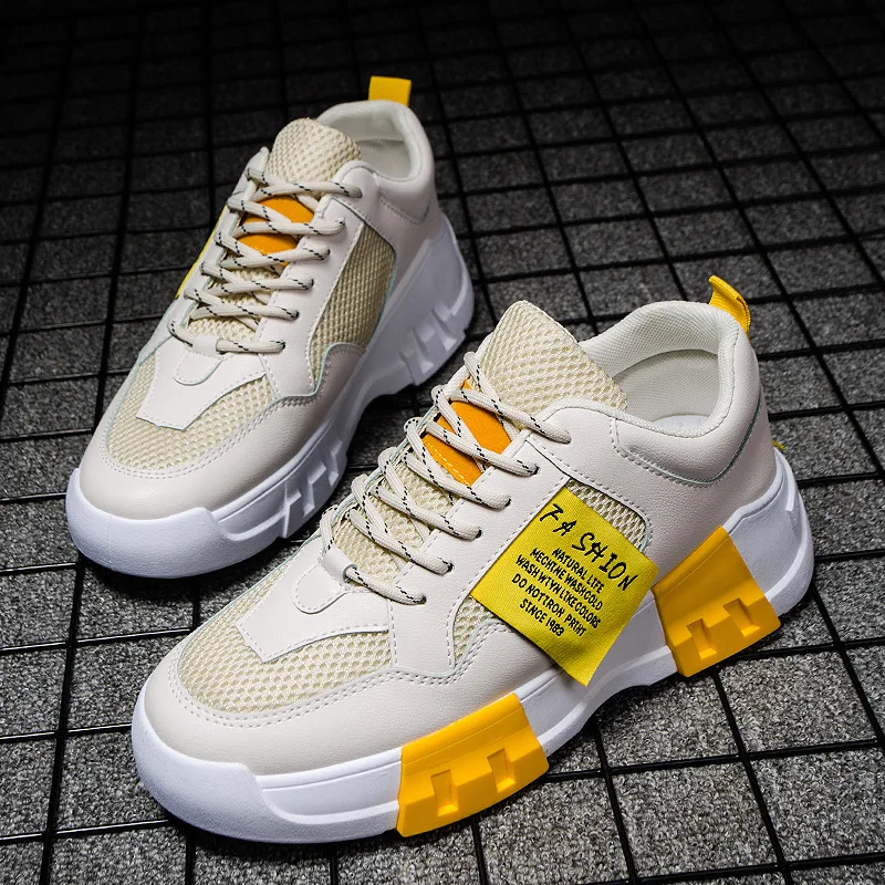 

2023 New High Quality Breathable Sneakers Men Shoes Summer Comfortable Fashion Leisure Walking Sports Shoes