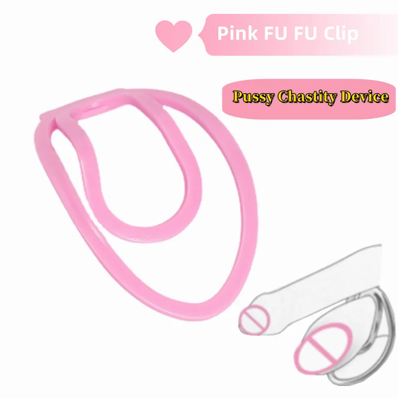 FUFU Clip Panty Chastity for Sissy 콕링Male Mimic Female Pussy