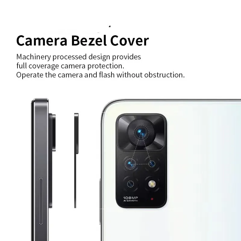 Durable Metal Camera Lens Protector - Scratch Resistant Case