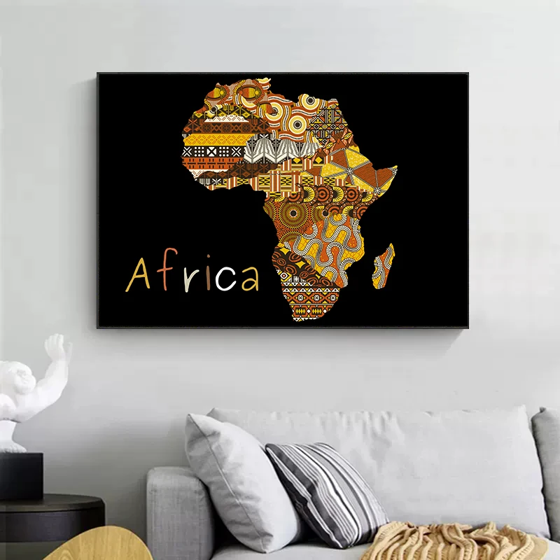 Vintage Map of Africa