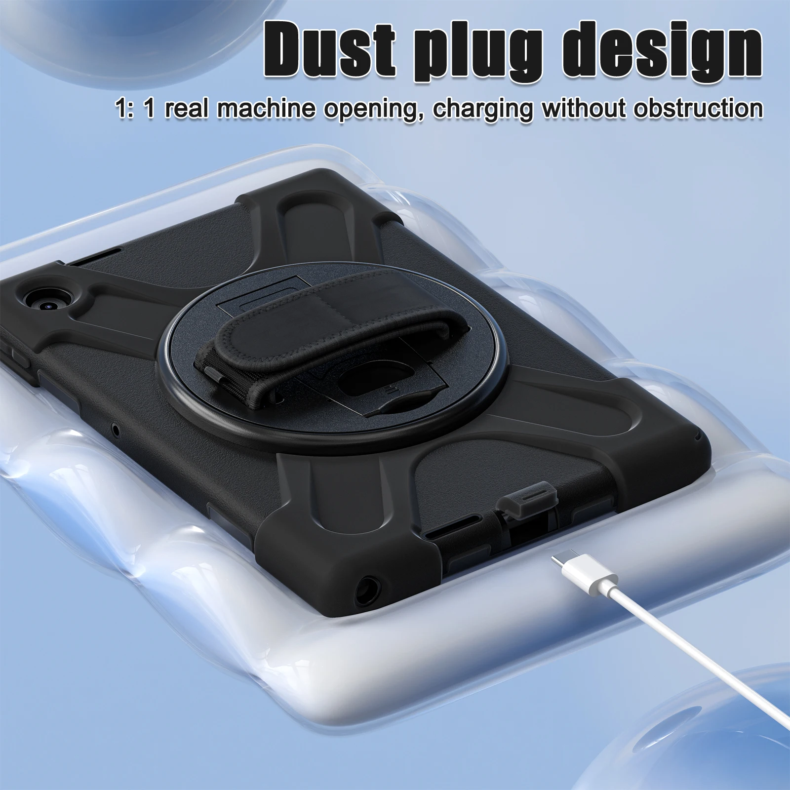 Durable Kids Shockproof Tablet Case - Heavy Duty Protective Cover