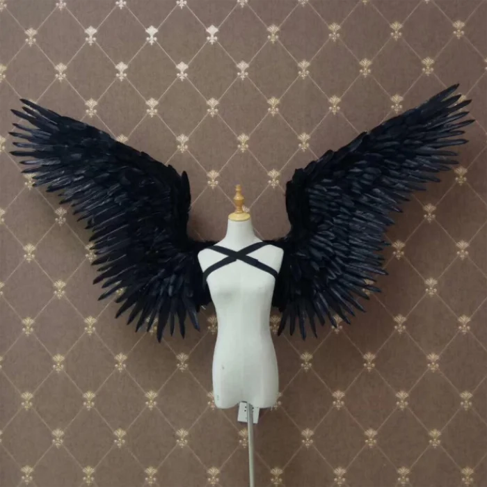 Lot De 3 Paires D'ailes D'ange Blanches Avec Auréole Et Baguette Magique - 60 Cm - Déguisement Fête, Carnaval, Mariage, Anniversaire