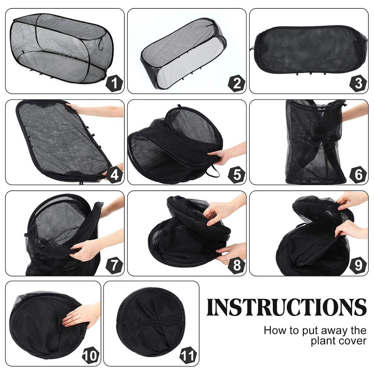 Enhanced Plant Cover Net for Seedling and Vegetable Protection - Greenhouse Gardening Accessory