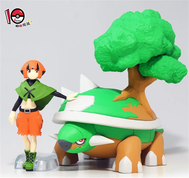 Pokemon escala mundo lendário tipo terra e fogo tipo groudon figura de ação  modelo ornamento brinquedos crianças presentes - AliExpress