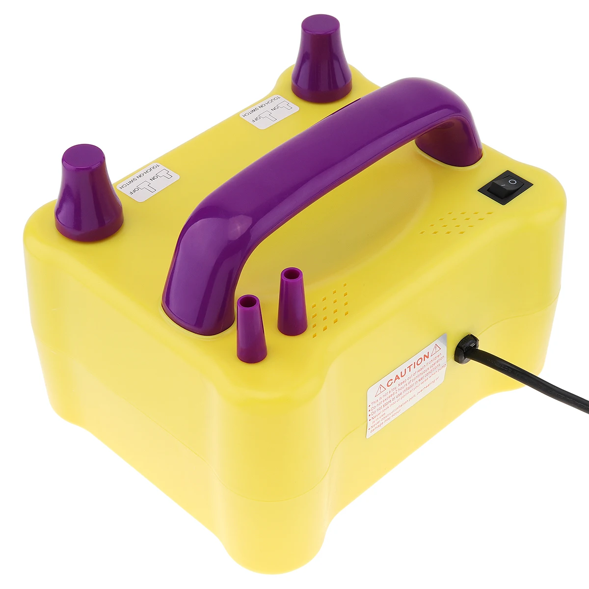 BOROSINO 600 W/800 W B362P B302P Timing Quantitativer elektrischer Ballonpumpen-Inflator für Festival/Party mit 2 Inflationsdüsen