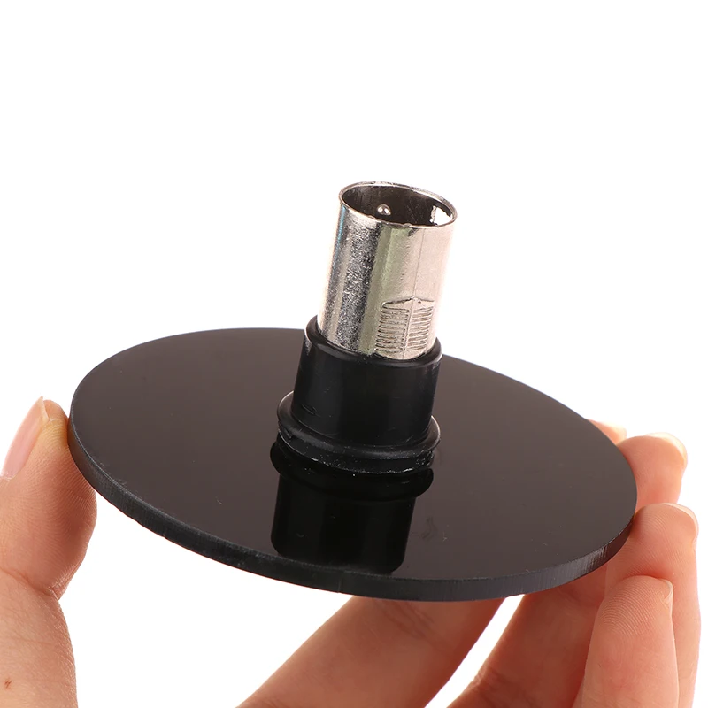 DIY Accessories 8CM Black Suction Cup Adapter With 3XLR Love Machine Connector For Telescopic Linear Actuator Attachment Holder suction cup adapter