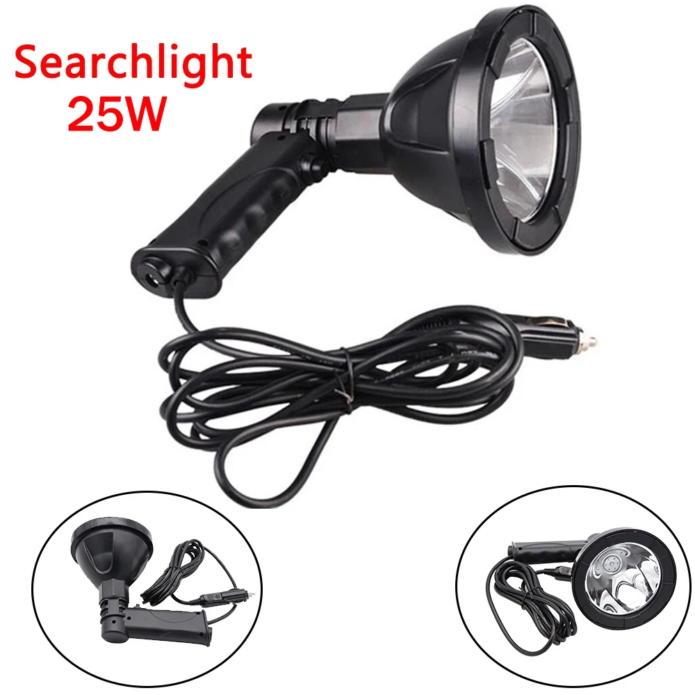 PowerfulLongRangeSpotlights4inch25WPortableSpotlightsFishing