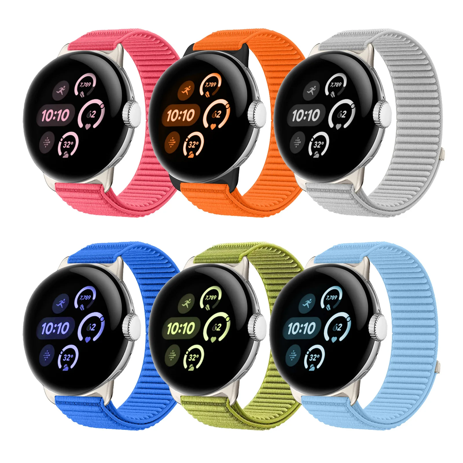 Nylon Sport Strap for Smartwatch - 41mm Band Bracelet for Men