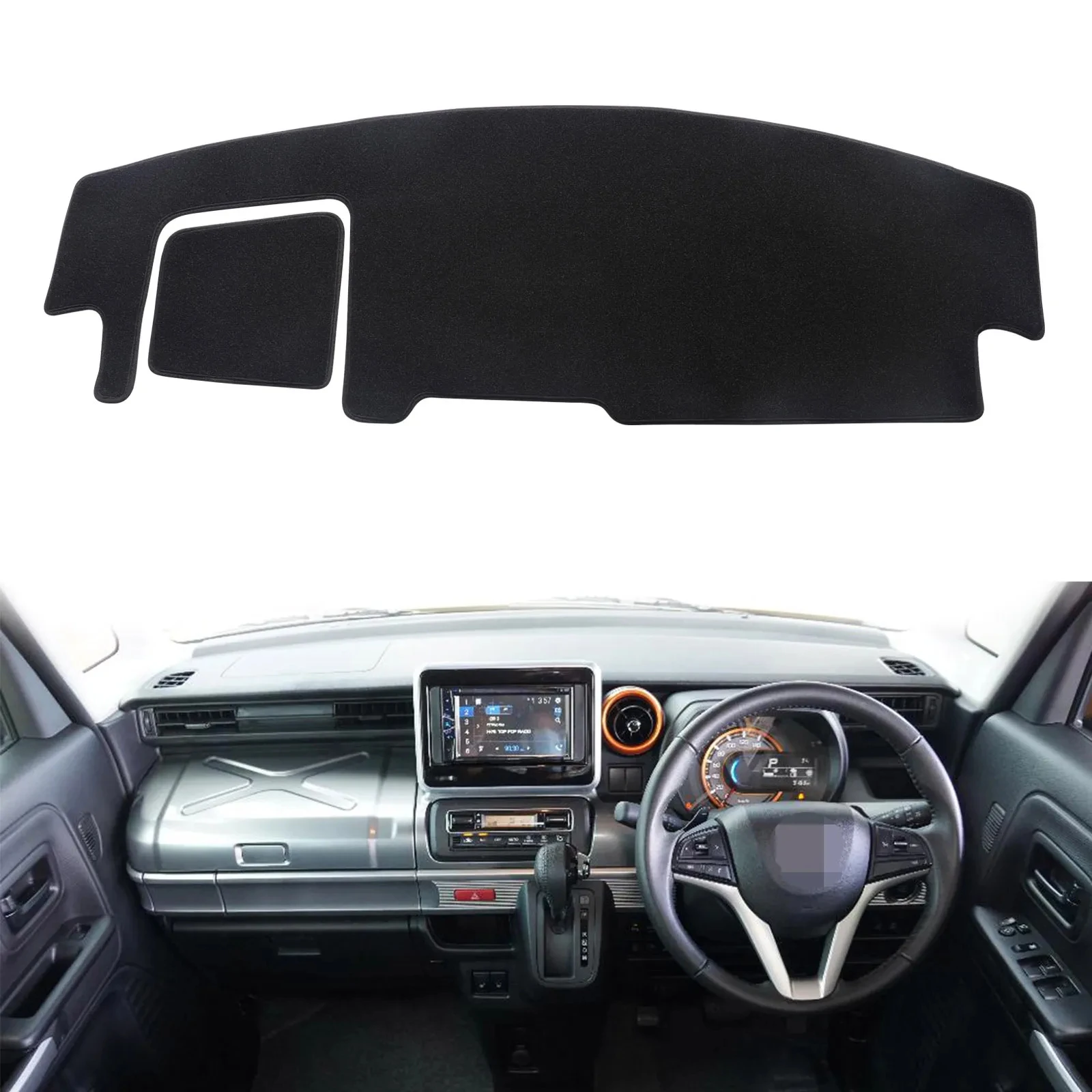 

Dashboard Cover Pad for Suzuki GEAR SPACIA MK33V MK53S 2017 - 2023 Dash Mat Dashmat Accessories Protective Carpet