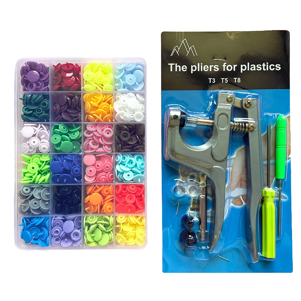 

Tool Kit Resin Push-Buttons Buttons Come With Tool Set Easy To Operate Good Quality In Mixed Colors Push-Buttons