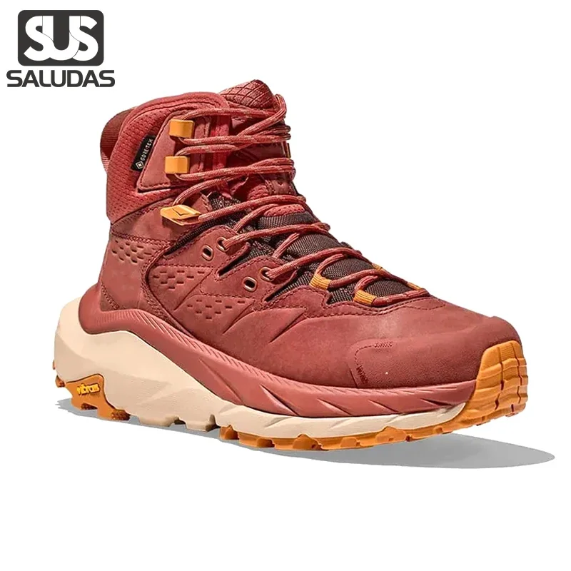 

Мужские походные ботинки SALUDAS KAHA 2 Mid GTX, водонепроницаемые, с резиновой подошвой, износостойкие, Нескользящие, для езды по пересеченной местности