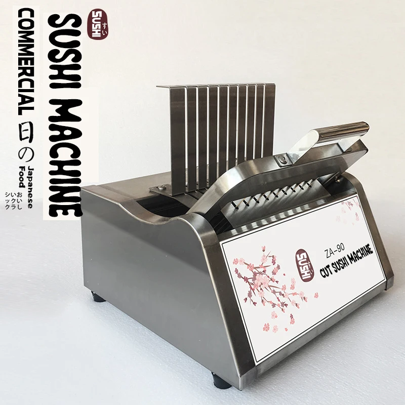 

Commercial Sushi Cutting Machine Manual Rice Roll Cutter Stainless Steel Round Square Rice Roll Making Machines