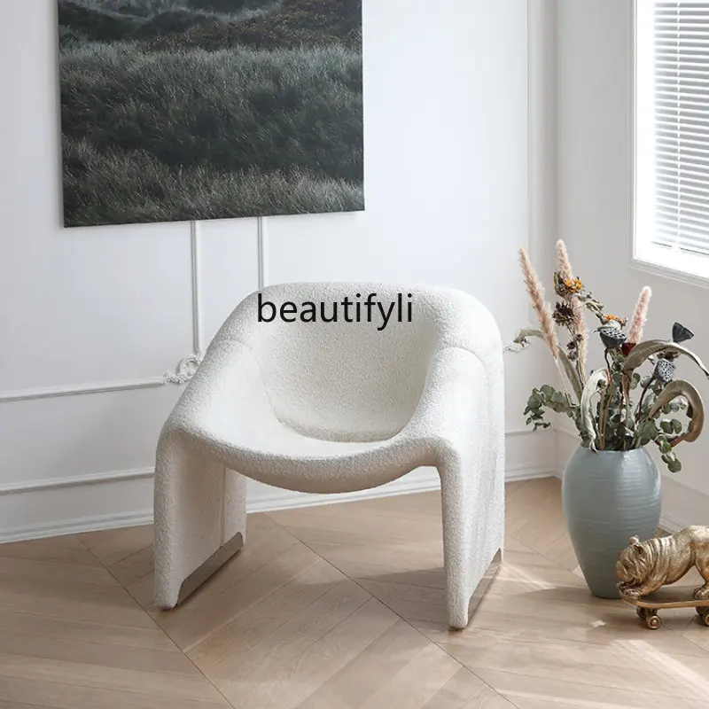 

yj Retro Single-Seat Sofa Chair Nordic Leisure Chair
