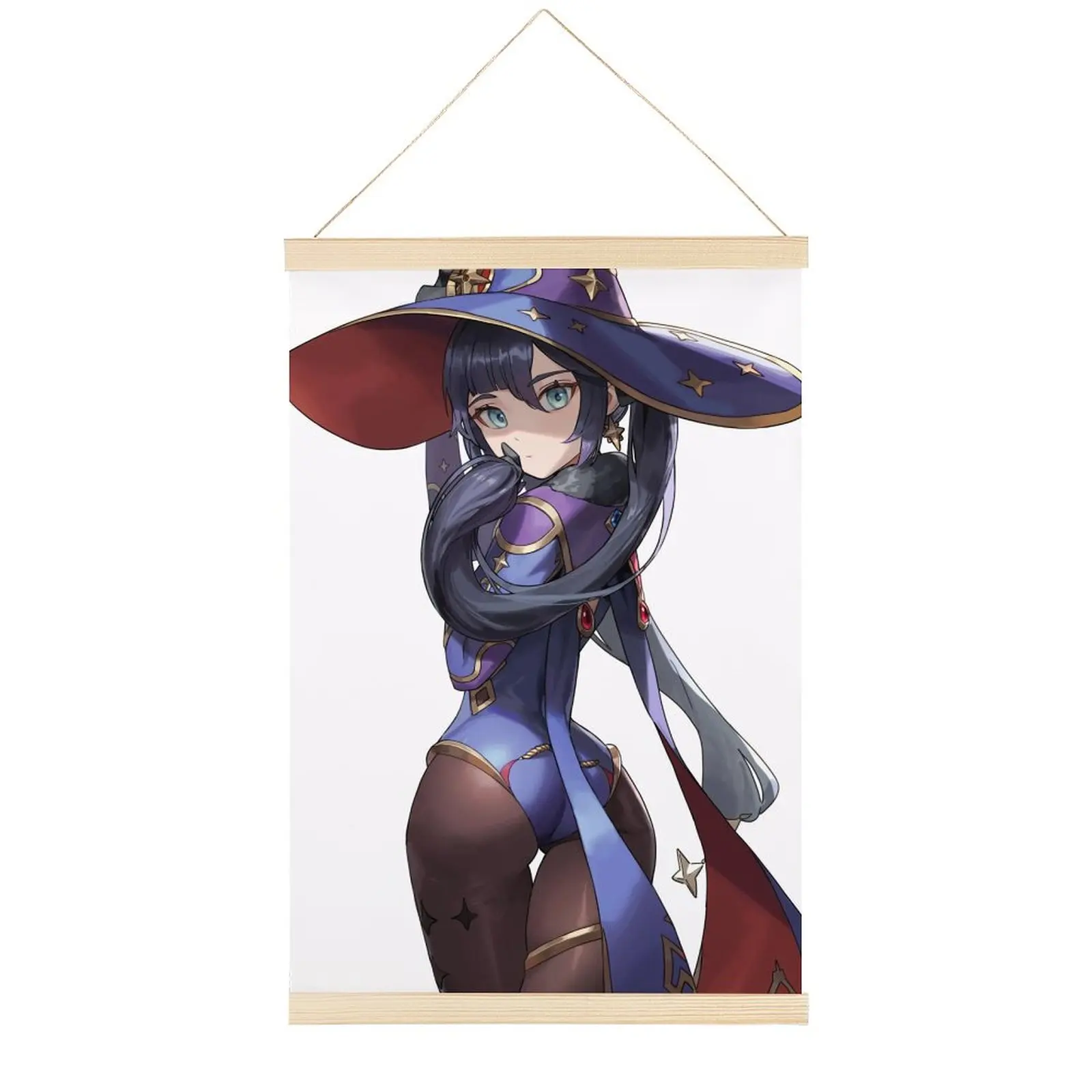

Mona2 Canvas Hanging Picture Japanese Anime Painting Home Decor Wall Scroll Posters