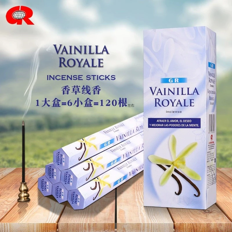 20-Piece Aromatic Incense Stick Set - Handmade Sandalwood, Lavender, and Lemon Scents
