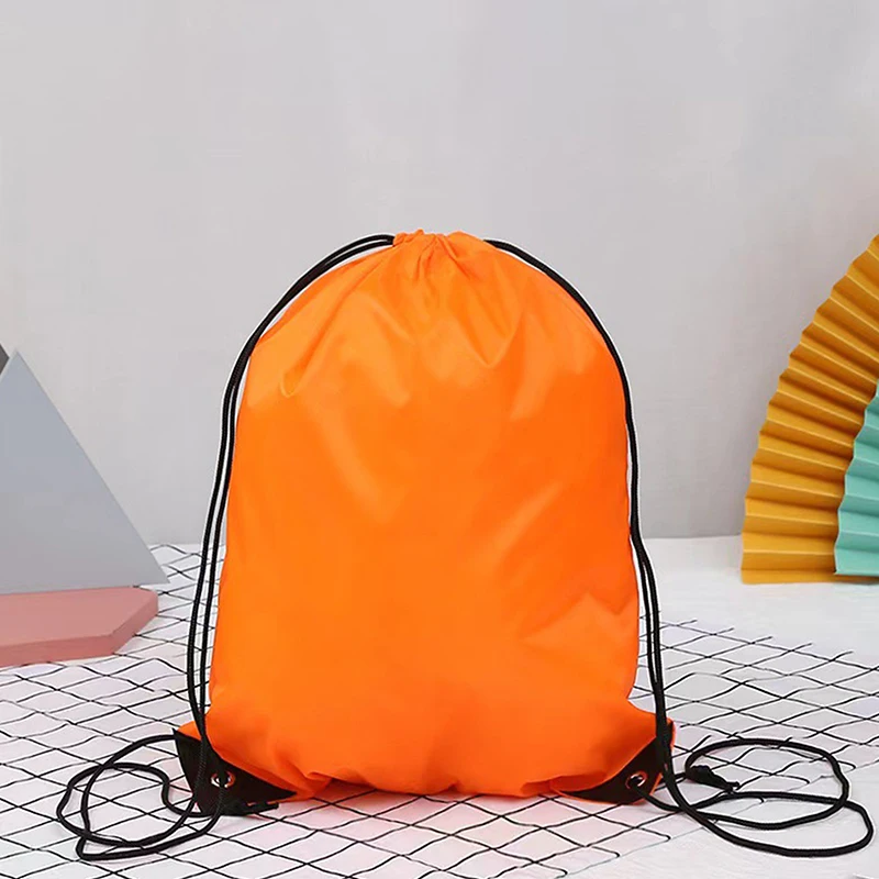 Waterproof Foldable Gym and Fitness Backpack with Drawstring and Storage Pockets