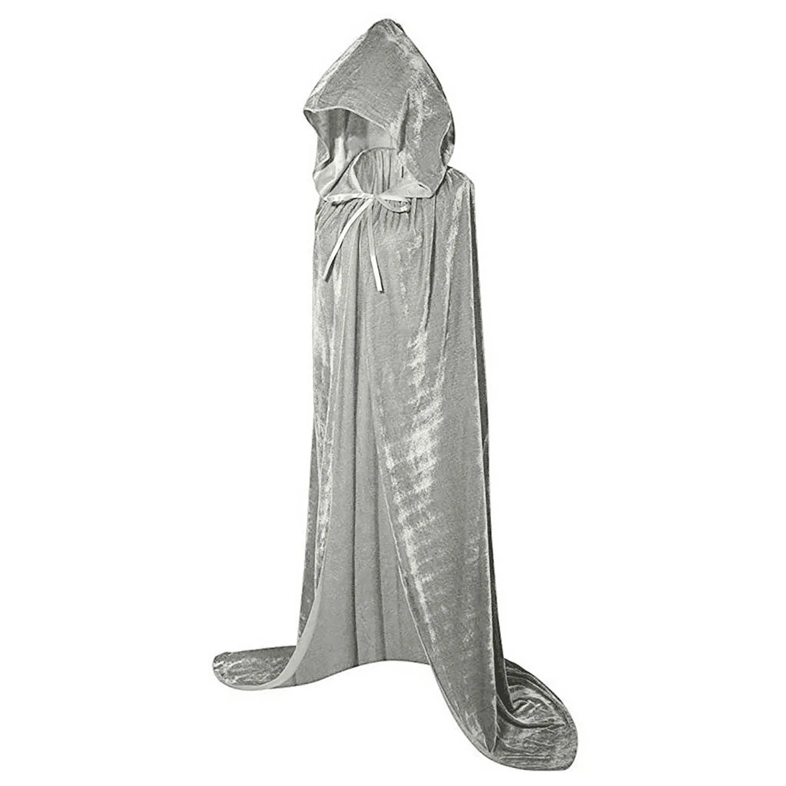 Halloween Cloaks Gothic Hooded Cloak Adult Elf Witch Long Purim Carnival Capes Robe Larp Women Men Vampires Grim Reaper Party — detail image 9