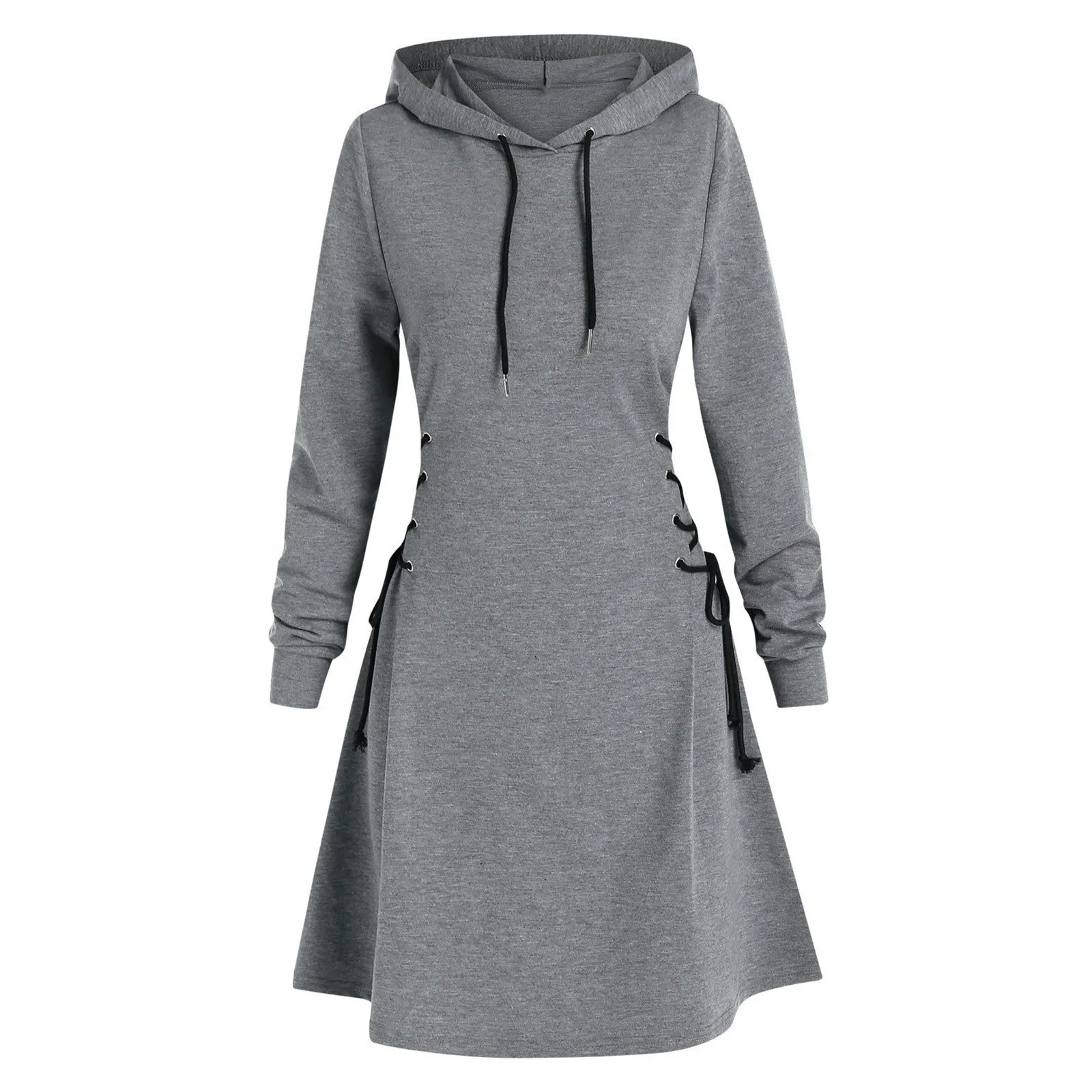 chinese dress ladies Lace High-Low V-Neck Dress