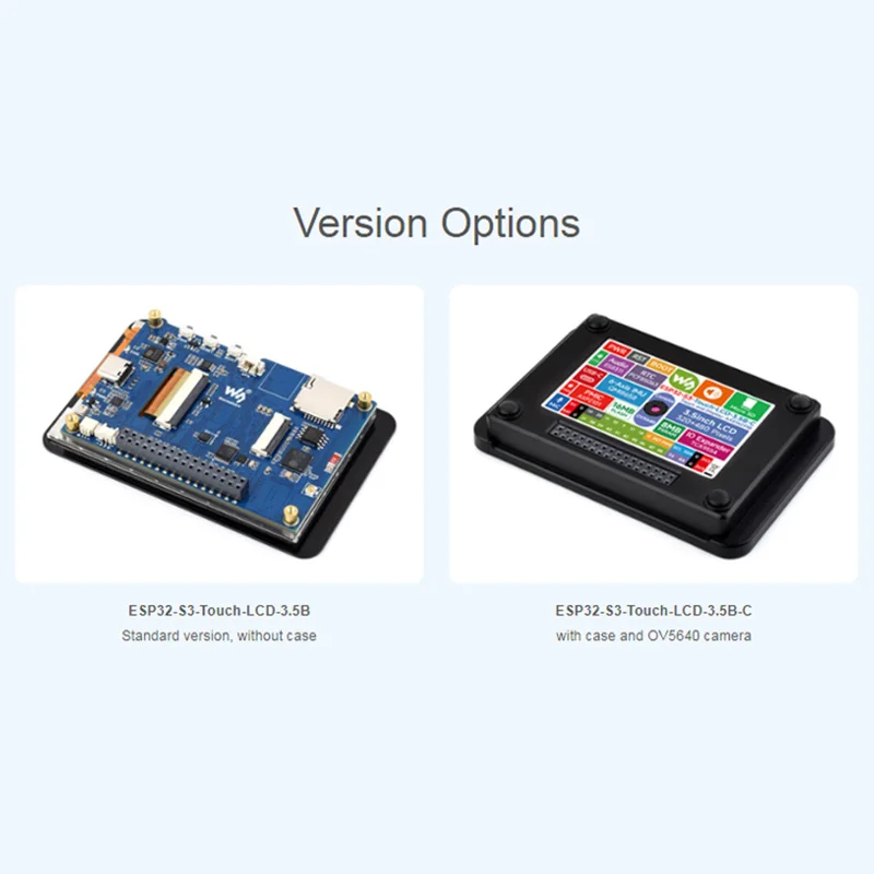 รูปสินค้า แผงพัฒนาจอสัมผัส 3.5 นิ้ว ESP32-S3