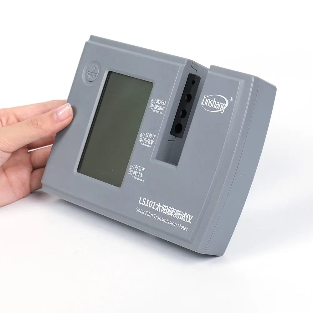 LS101 Window Tint Transmission Meter IR UV Visible Light Transmittance Detection Solar Film Window Tint Tester 2