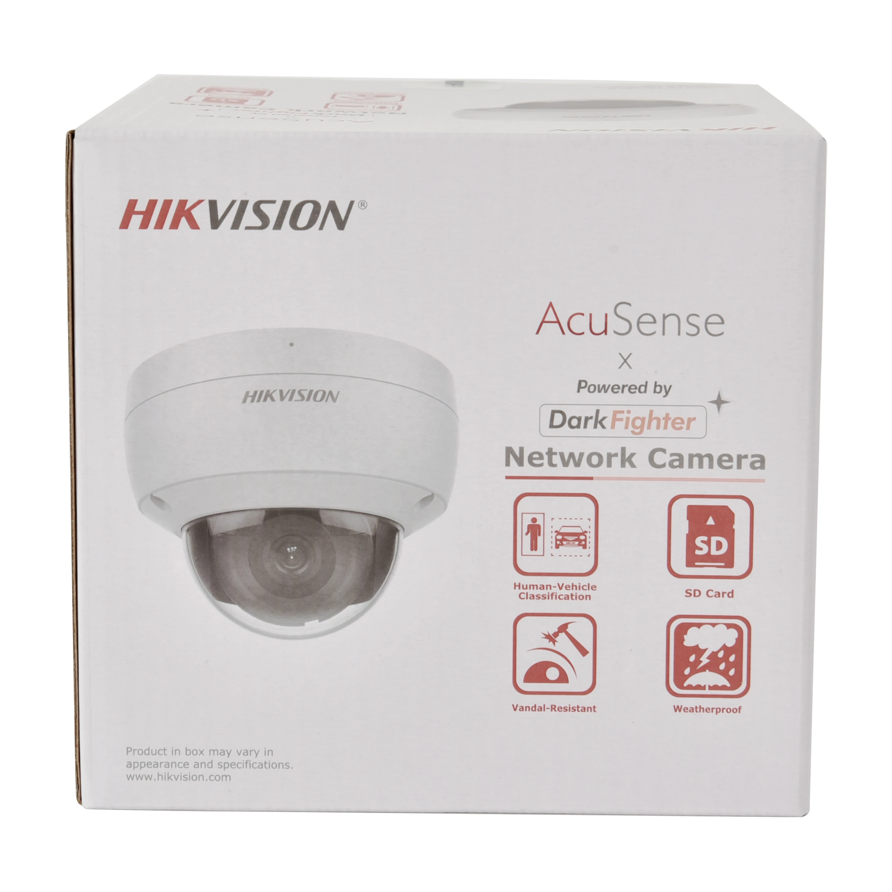Hikvision DS-2CD3T86G2-4IS (2,8 mm) (C) Bullet Telecamera di sorveglianza con 8 Megapixel, illuminazione fino a 90 m, telecamera di sorveglianza professionale, acusense con filtro di allarme errato