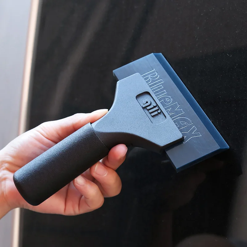 Rubber Scraper Window Squeegee Blade Glass Cleaner Vinyl Tint Tools Sticker Remover Car Cleaning Accessories Snow Shovel Glass