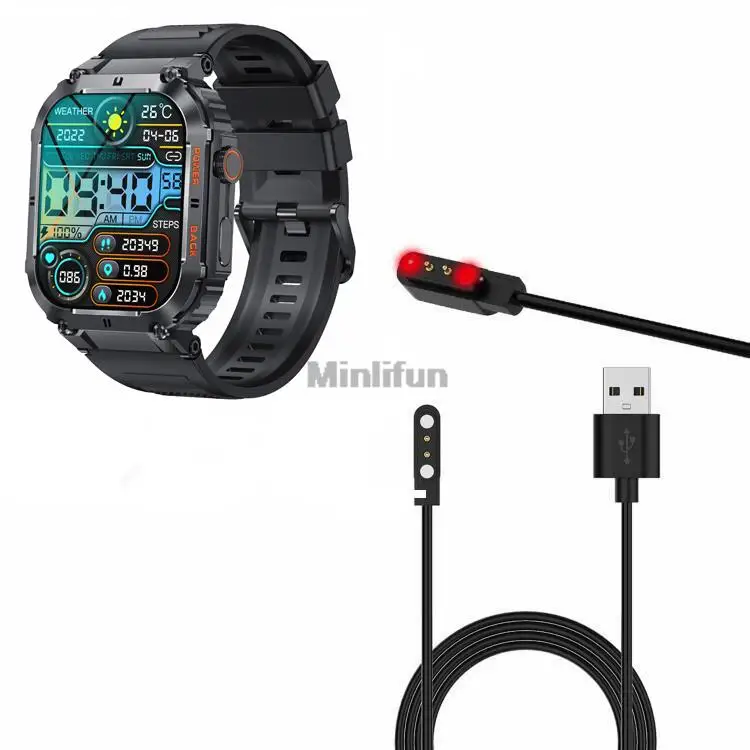 

USB-кабель для смарт-часов KACLUT EIGIIS Tiwain K57 pro, магнитное Сменное зарядное устройство, совместимое с смарт-часами K57pro
