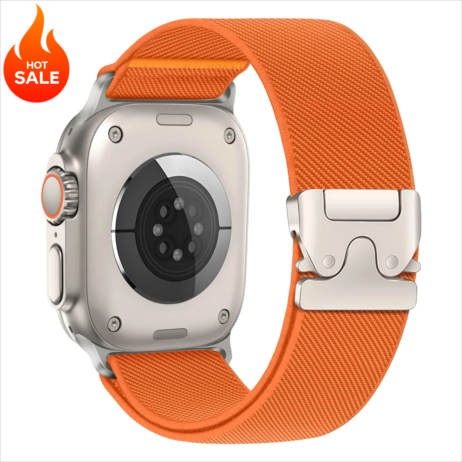 Premium Parachute Nylon Strap for Smartwatch – Adjustable and Durable Bracelet Band