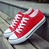 Canvas Shoes Men's Fashionable Casual Couple Shoes Student Korean Version Lace Up Low Cut Sports Board Shoes 2