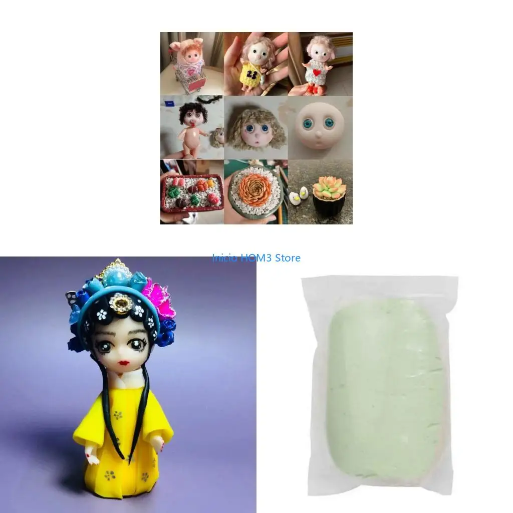 A5YD 소프트 모델링 클레이 DIY 구운 클레이 아트 무독성 모델링 클레이 ..