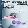 Big Frame Professional Swimming Waterproof Food Grade Silicone Glasses Swim Eyewear Anti-Fog UV Adult Men Women Diving Goggles 5