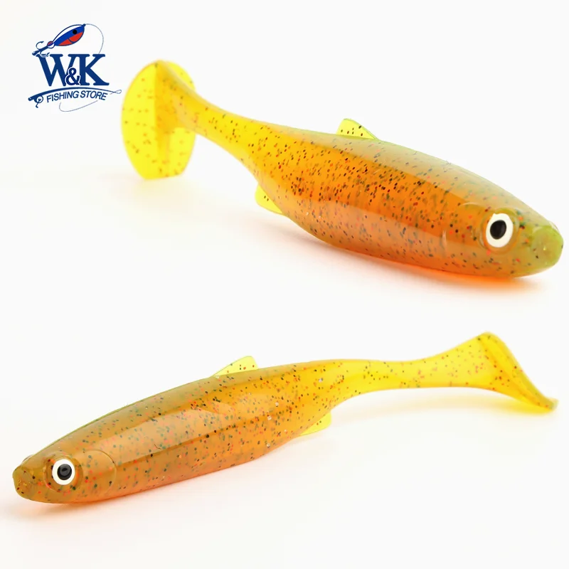Lot de 7 leurres souples ioda taille de 8 a 12 cm