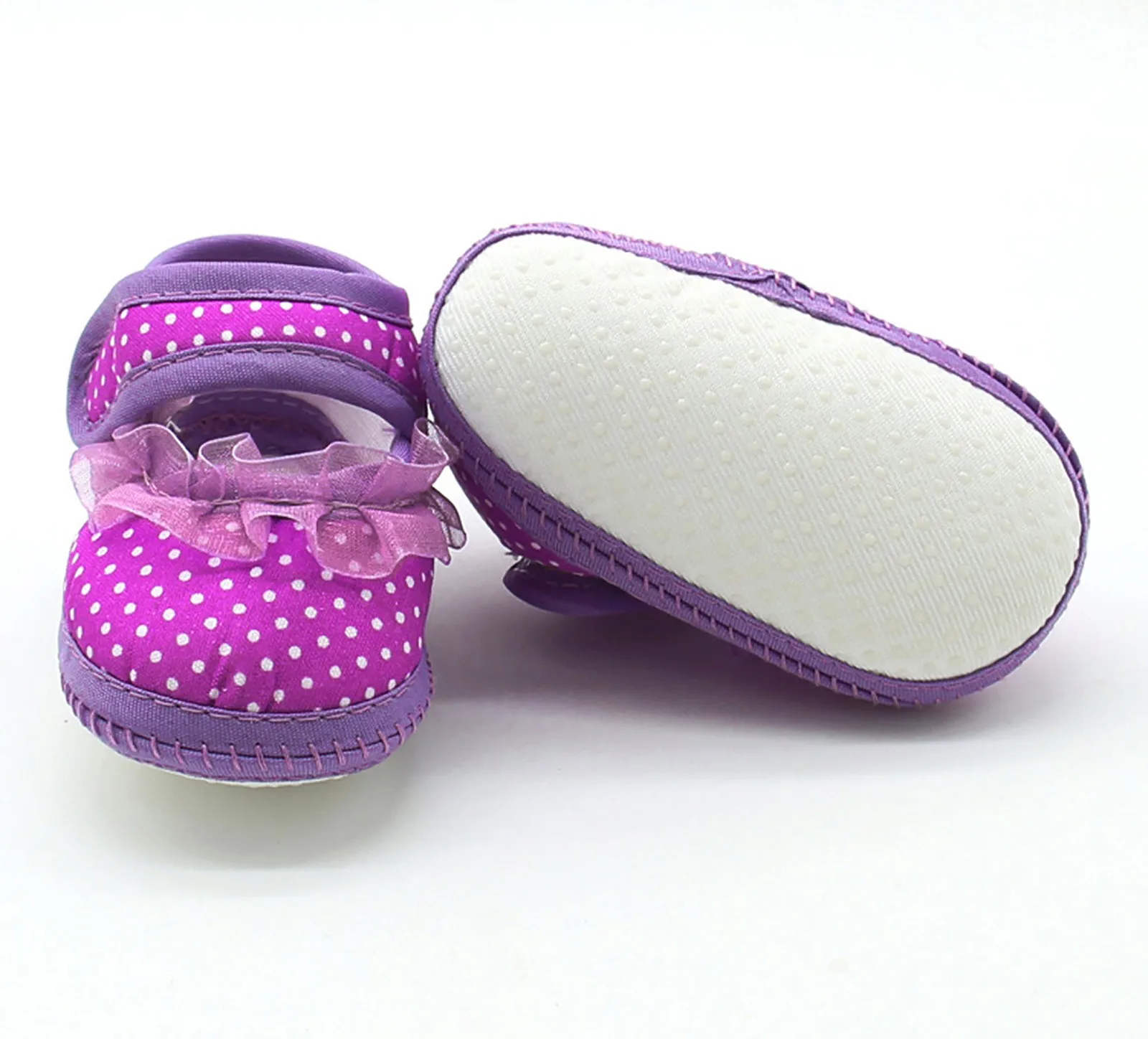 Summer Infant Baby Cotton Toddler Shoes Anti-Slip Soft Sole Shoes for Girls Newborn First Walkers