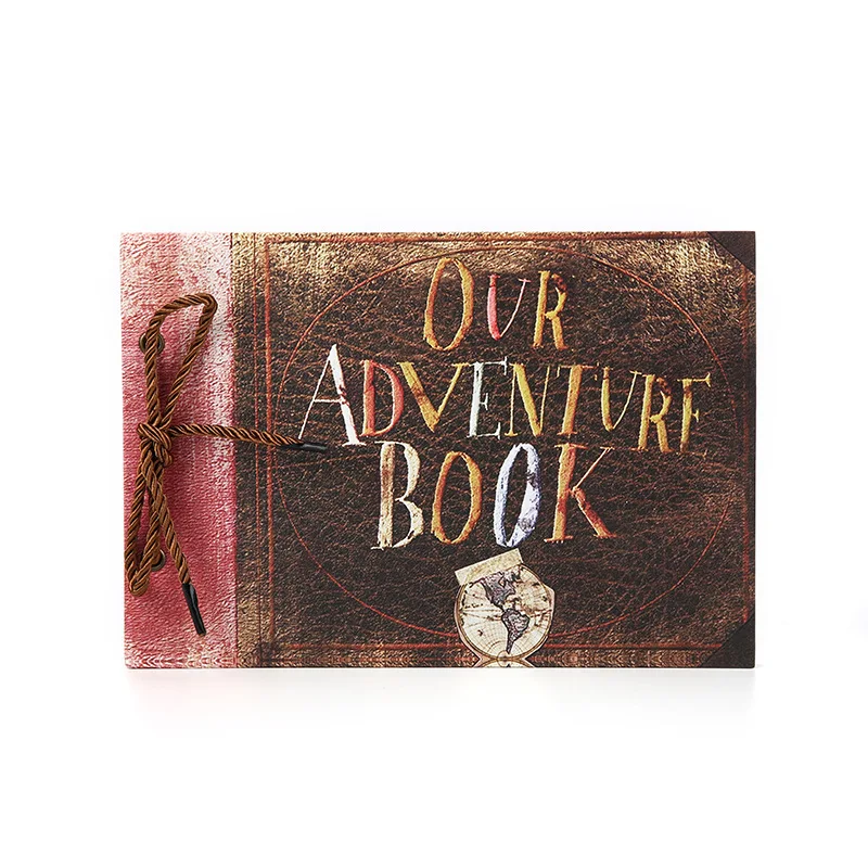 Photo Album Photo Album DIY Handmade Photo Album Scrapbook Our Adventure Book Retro Kraft Anniversary Wedding Memory Mother's Day Gift