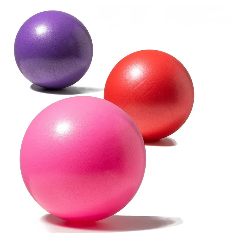 

25cm Yoga Ball Exercise Gymnastic PVC Fitness Pilates Ball Balance Exercise Gym Home Yoga Indoor Training Anti-Pressure Ball