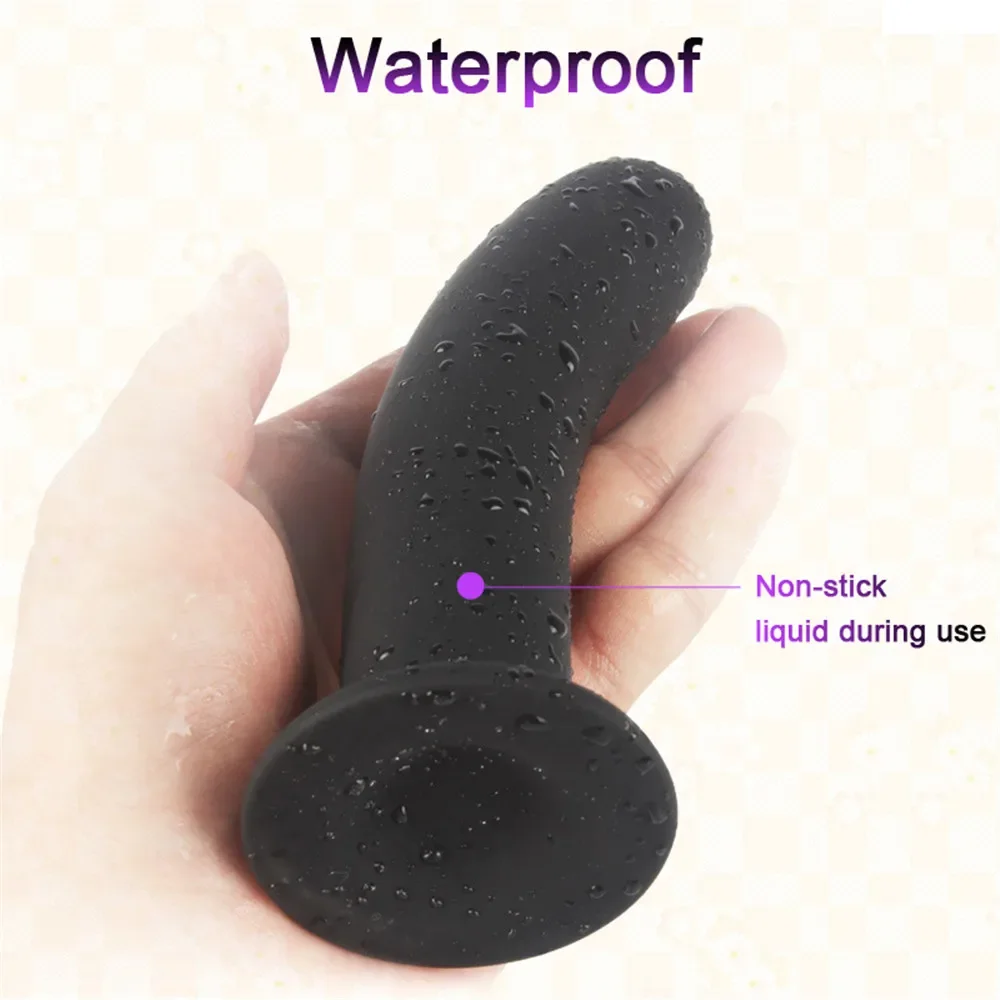 3 Size Anal Plug Soft Buttplug Simple Dildos with Strong Suction Cup Ass Training Exotic Sex Toys for Women Men Gay Adult Games