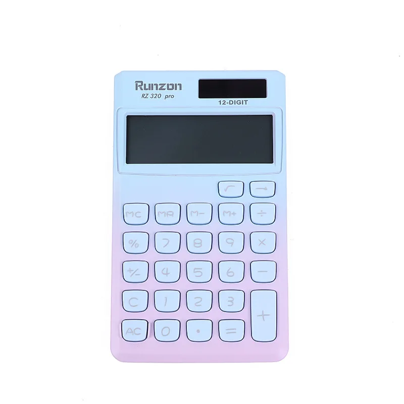 Solar-Powered Calculator, Cute & High-Appearance Scientific Calculator for Students, Small & Portable - 5
