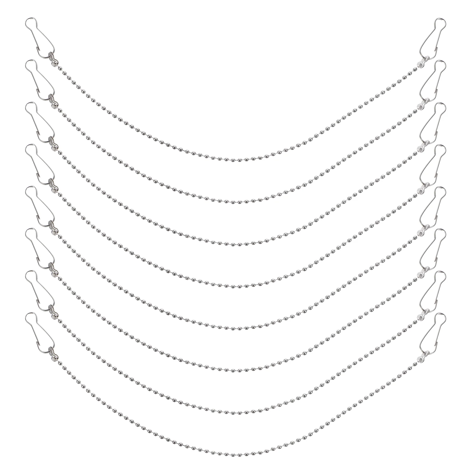 24 Pcs Bird Feeders Hangng Chains Hooks Flower Pot Picture Hangers Signs Hanging Billboard