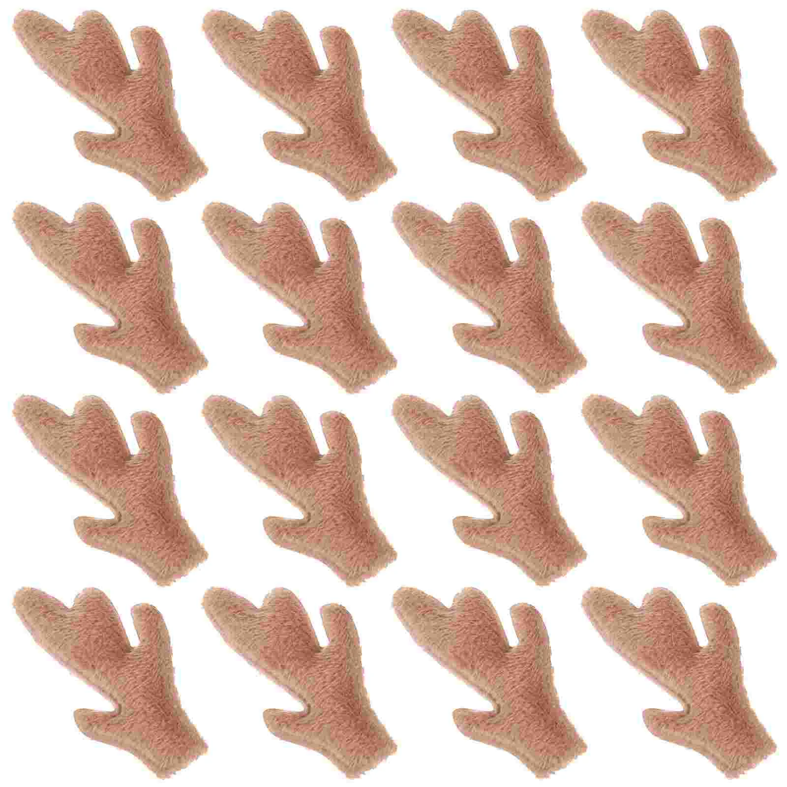 

25 Pcs DIY Headband Dragon Horn Antlers Accessories Hairband Plush Decorative Headpiece Making Ties