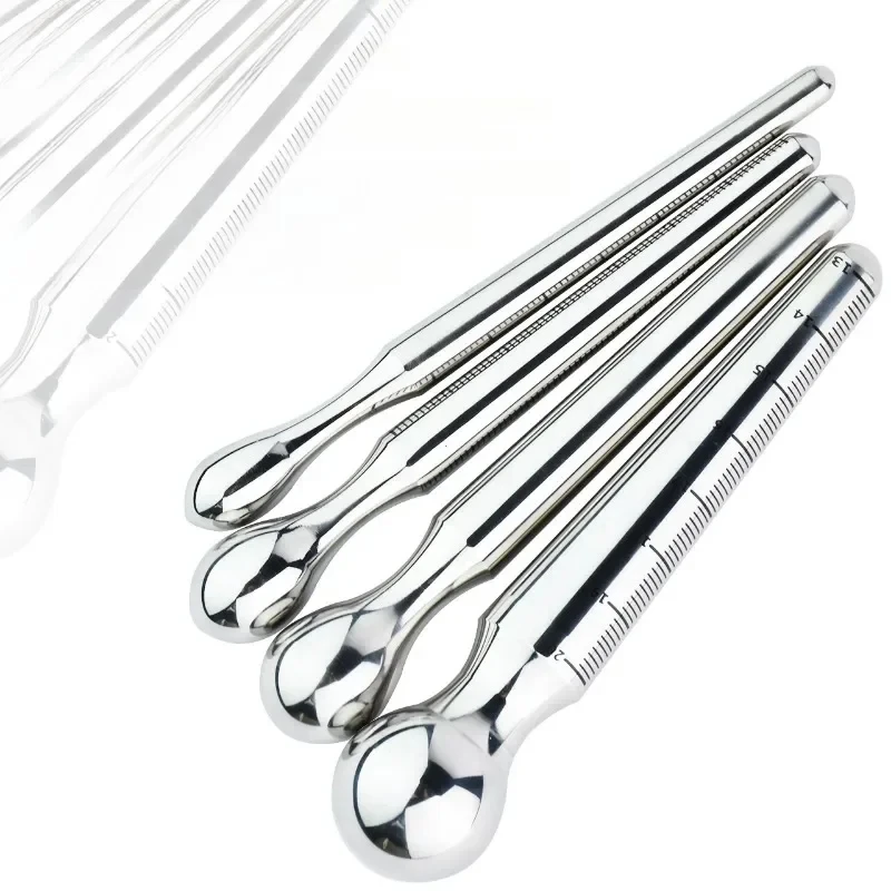 Multifunction Horse Eye Stick Stainless Steel Penis Plug Urethral Dilators Catheter Ejaculation Sounding Rod Adult Toys For Man penis sex toys