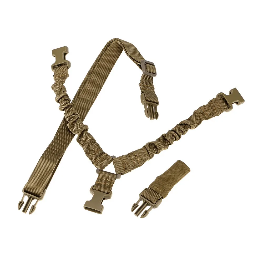 Nylon Tactical Gun Sling Adjustable Bungee Strap for Hunting