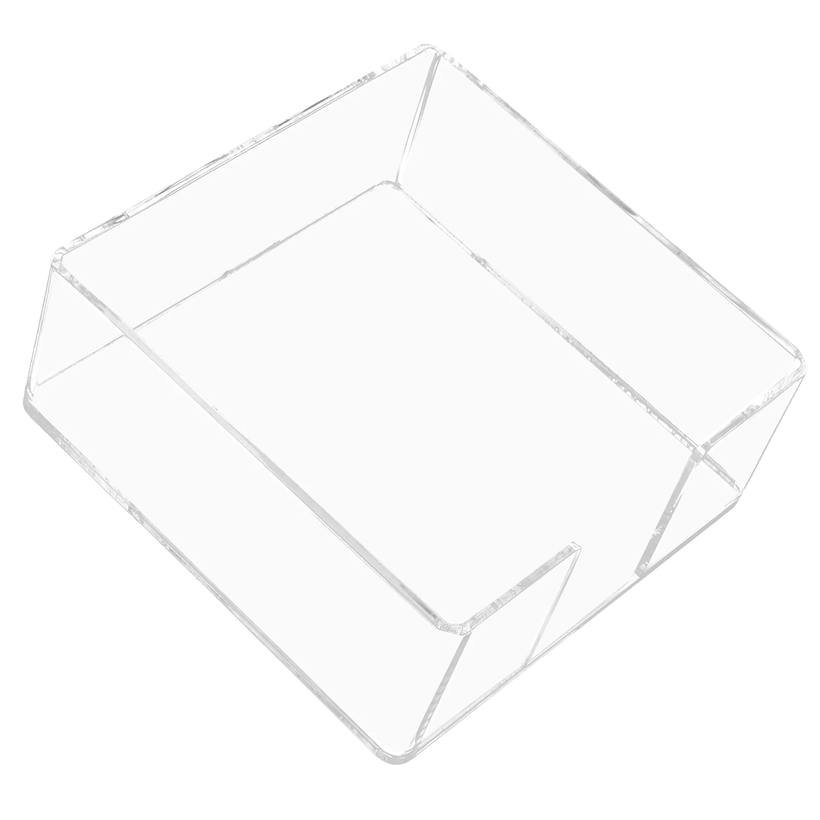 

Square Tissue Box Kitchen Accessory Cocktail Paper Towel Holder Assesorie For Table Dining Stand Acrylic Holders Paper Napkins