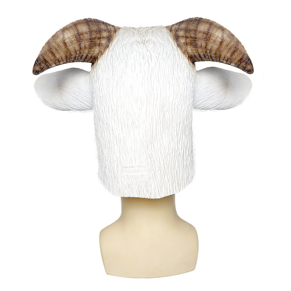 Goat Mask Animal Latex Mask for Adult Halloween Party halloween mask party masks